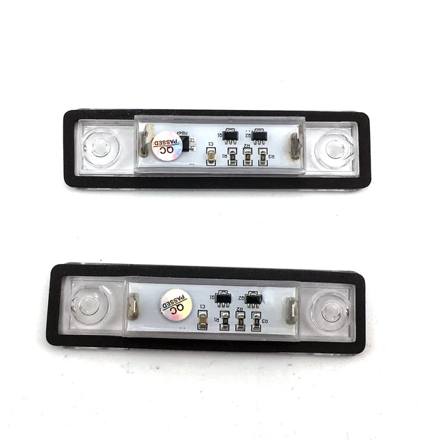 2x Feux de plaque d'immatriculation LED Opel Zafira