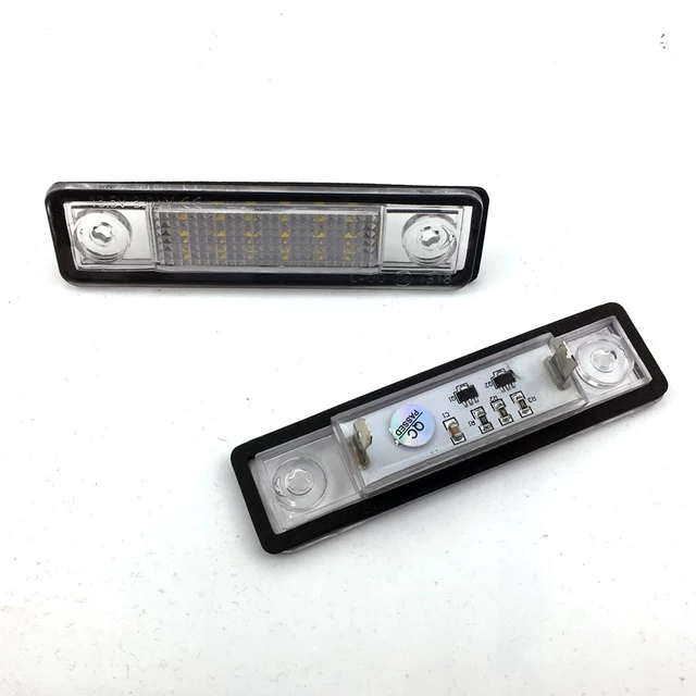 2x Feux de plaque d'immatriculation LED Opel Zafira