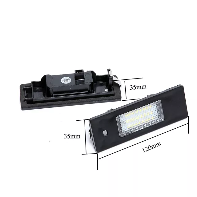 2x Feux de plaque d'immatriculation LED BMW Z4 E85