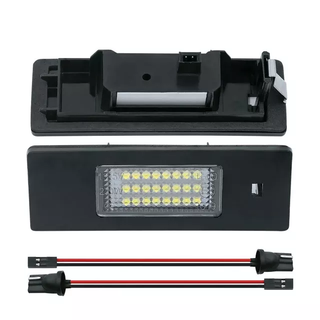 2x Feux de plaque d'immatriculation LED BMW X2