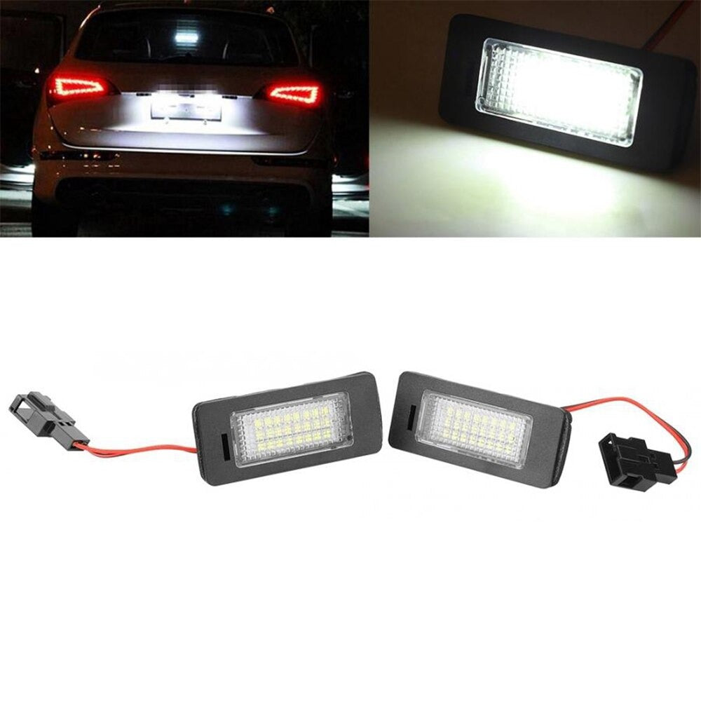 2x Feux de plaque d'immatriculation LED Audi A1