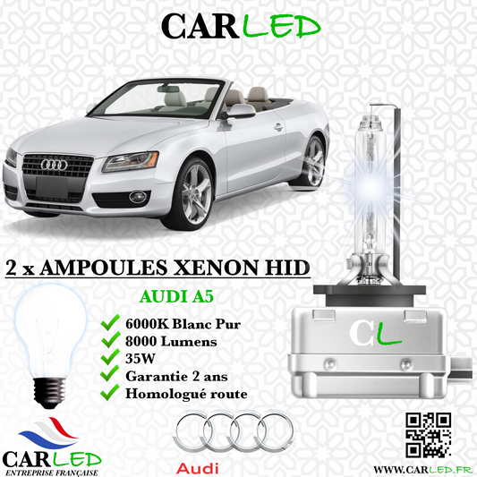 KIT AMPOULE HID XÉNON AUDI A5