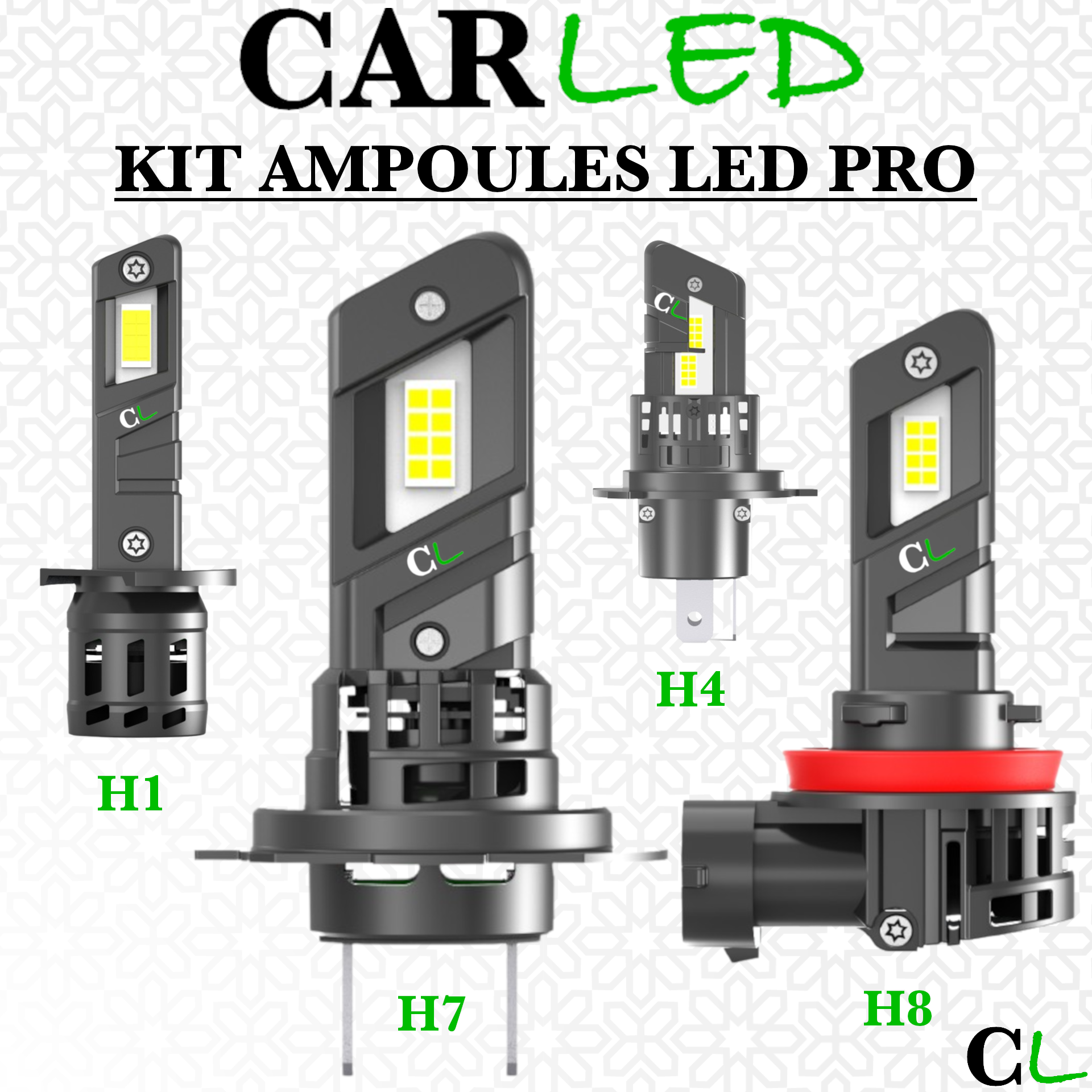 KIT AMPOULES LED PRO
