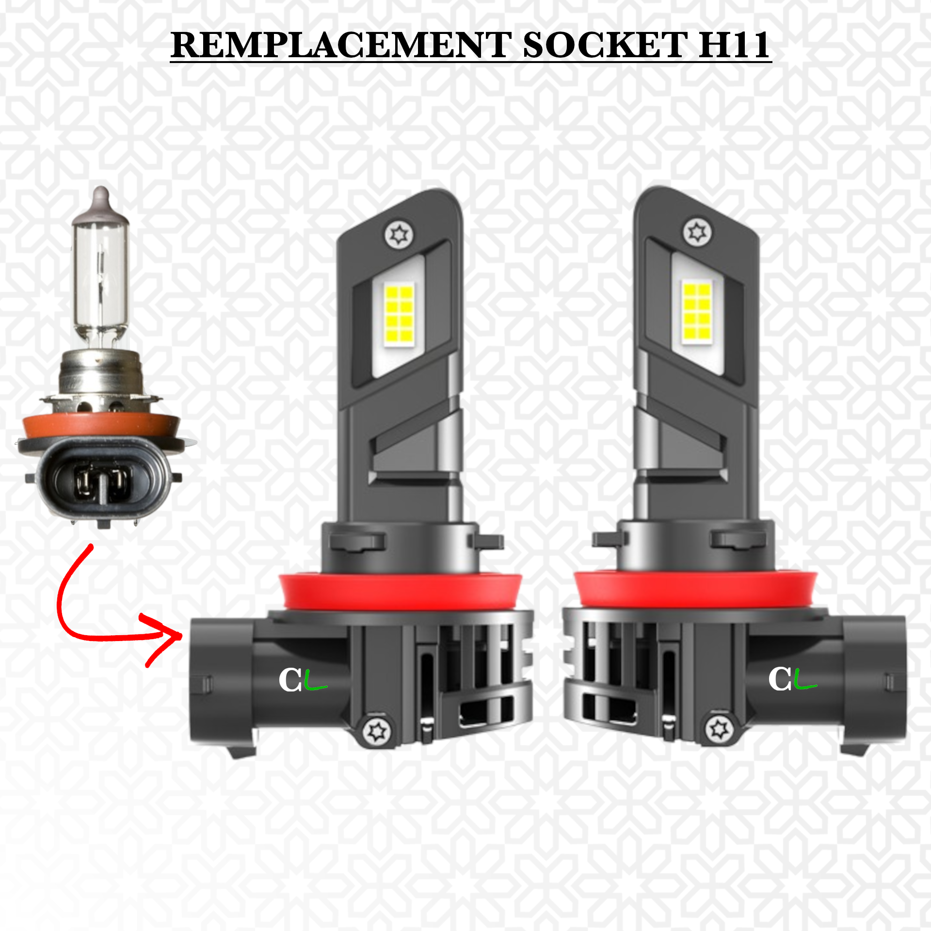 KIT AMPOULES LED PRO