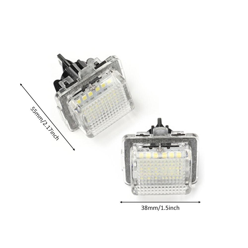Feux Plaque d'immatriculation LED MERCEDES CLASSE S W221