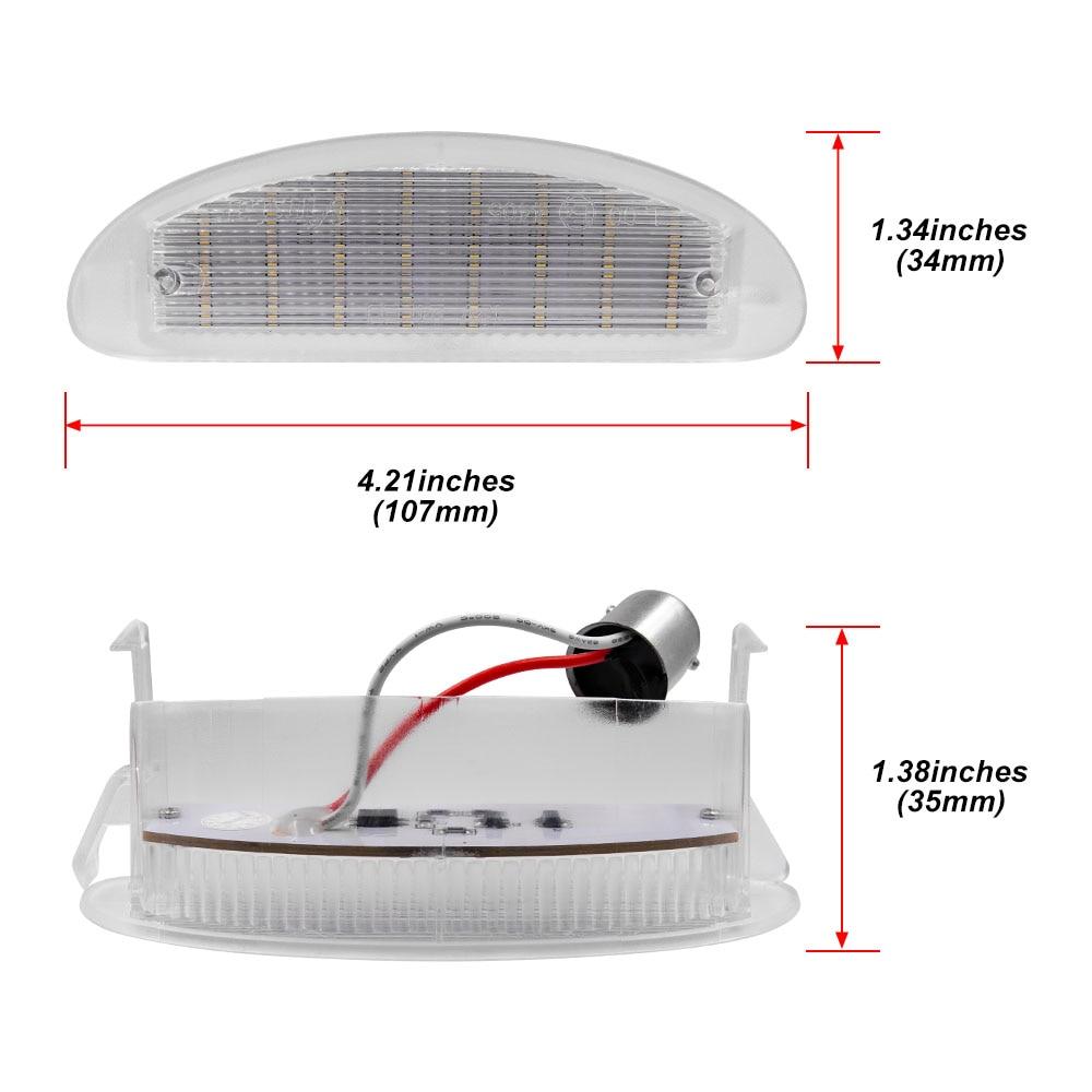 Feux Plaque d'immatriculation LED RENAULT CLIO II